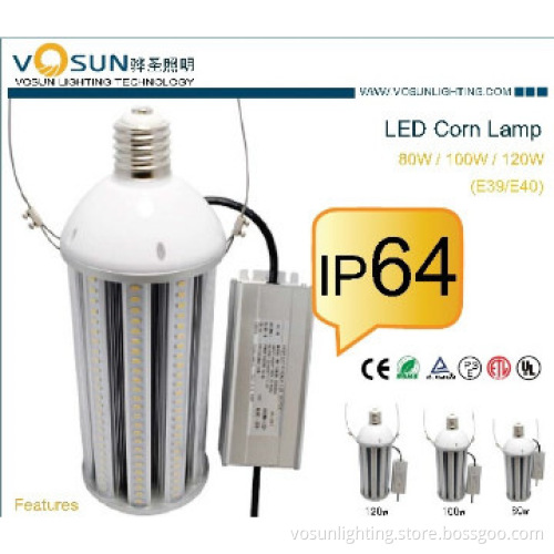 Excellent quality E40 led corn bulb 80w, 5 years warranty